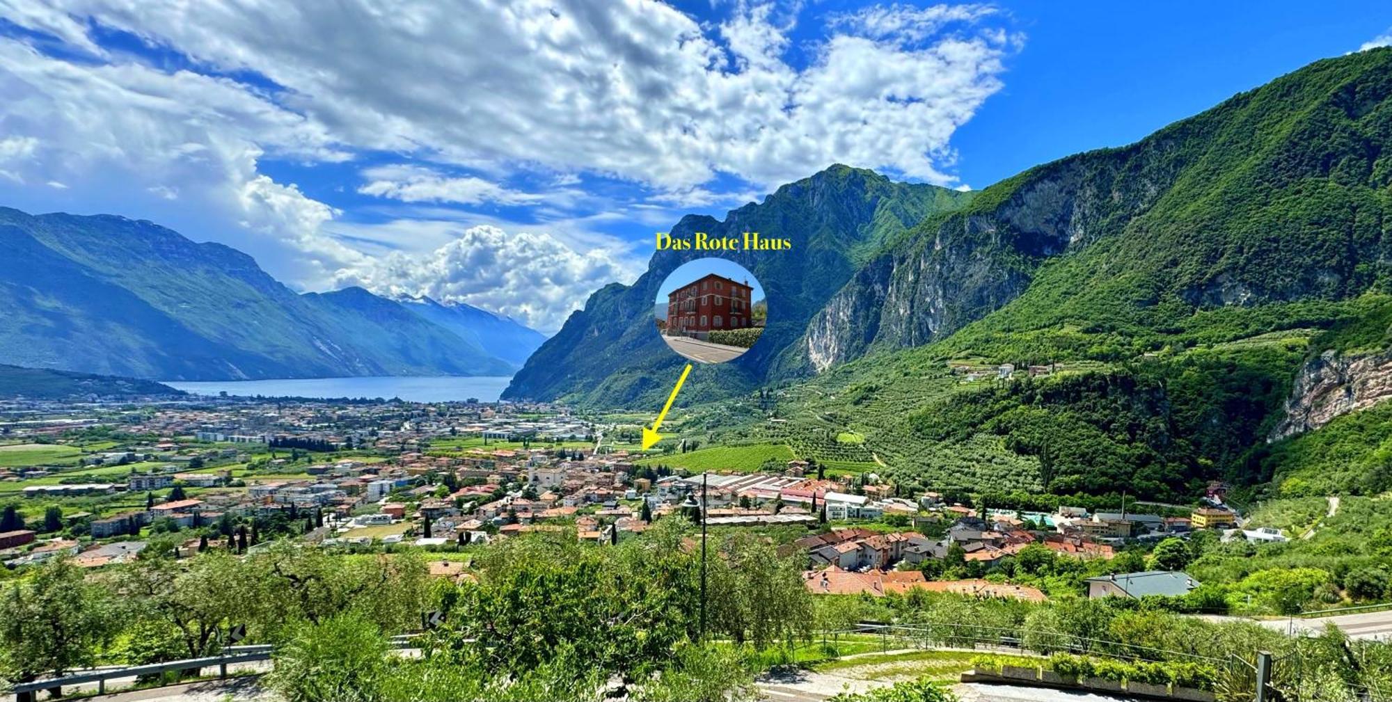 Das Rote Haus Riva del Garda Dış mekan fotoğraf